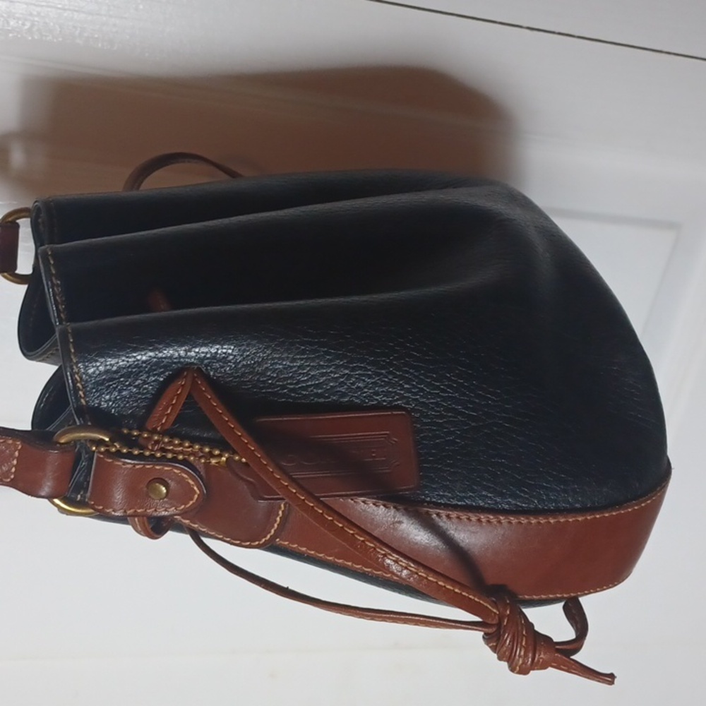 RARE VINTAGE COACH SHERIDAN MARIETTA DRAWSTRING BAG - Picture 11 of 17
